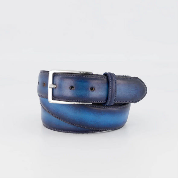 Ceinture patine Bleu Royal